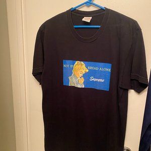Supreme T-Shirt - "Not By Bread Alone" - Made in USA